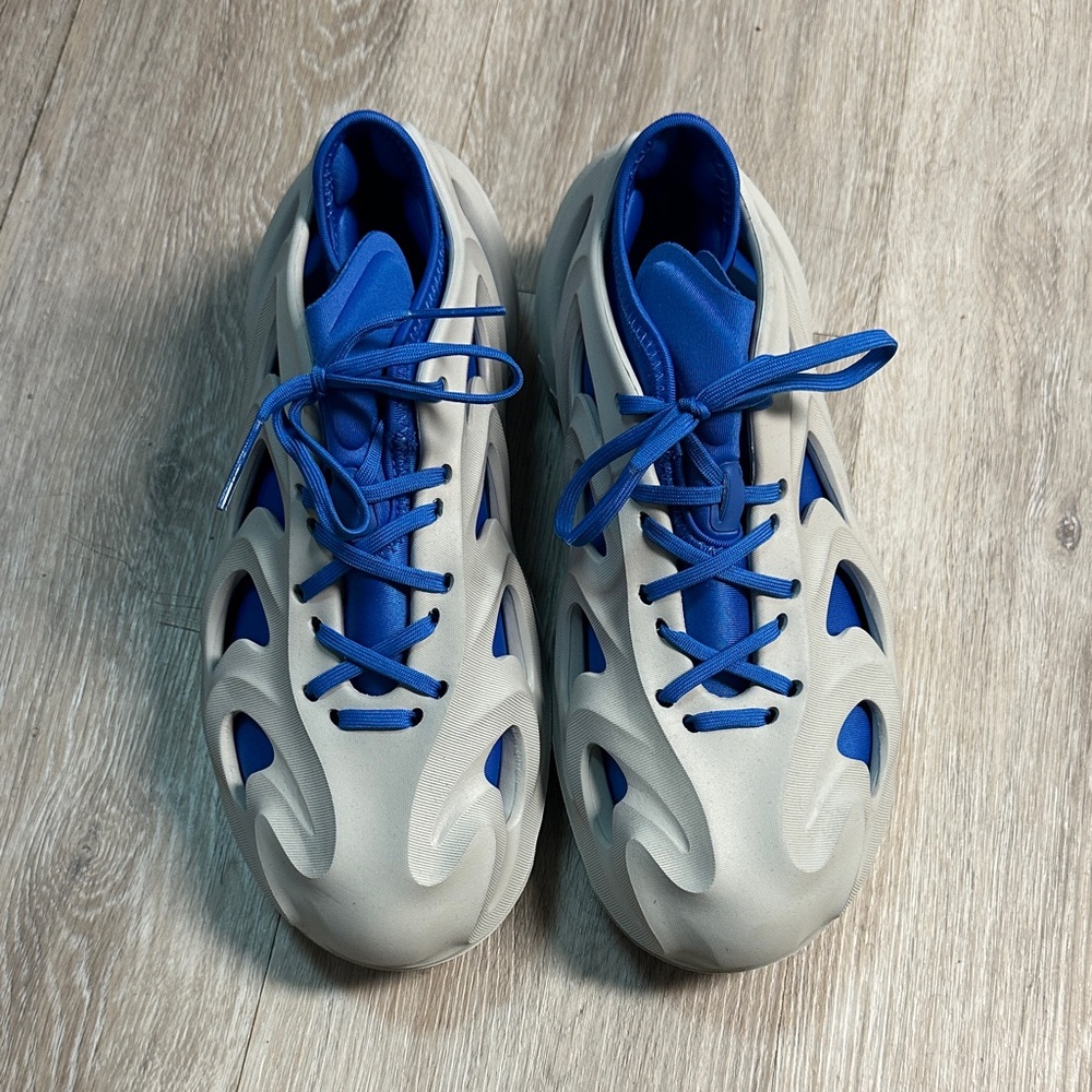 adidas Blue and Gray Sneakers